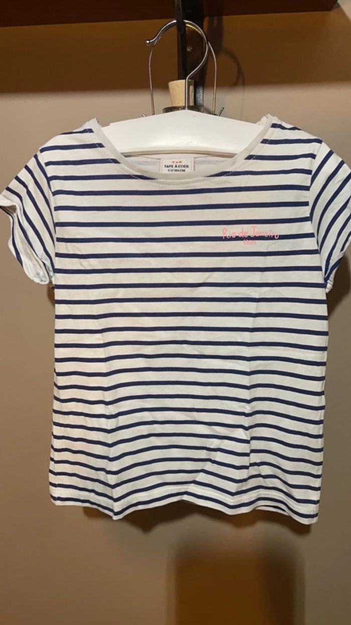 Tee-shirts fille 4 ans tape à l’œil