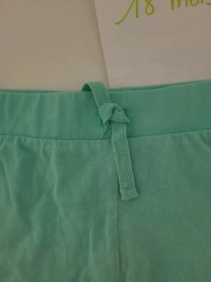 Short vert menthe taille 12/18mois primark - photo numéro 3