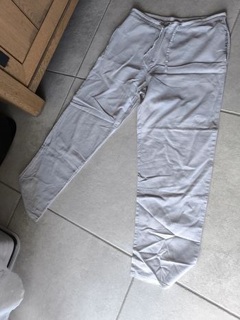 Pantalon en lin et coton xl