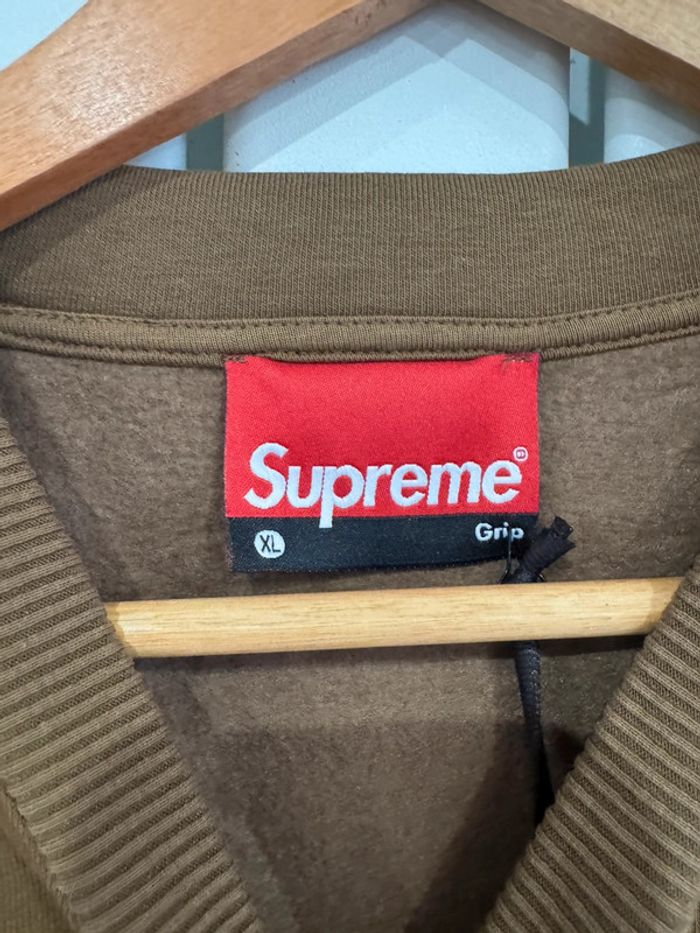 Pull / Sweat Marron Supreme Taille XL - photo numéro 3