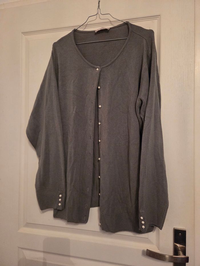 Gilet manches longues