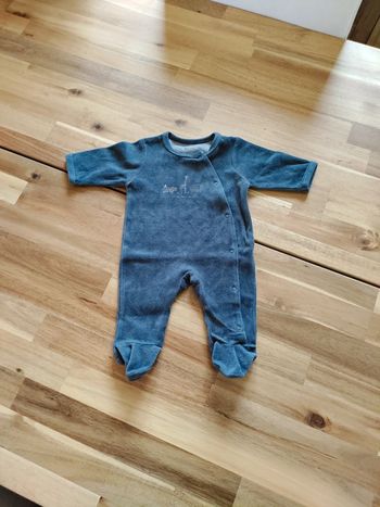 Grenouillere vertbaudet 1 mois