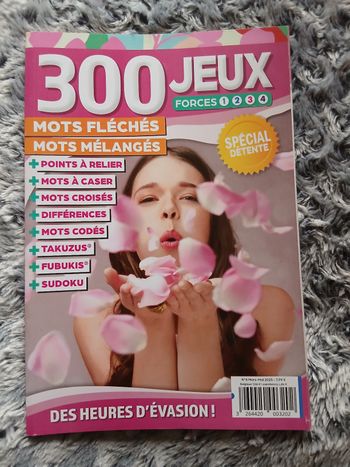 Livret 300 jeux /adulte *plusieurs niveaux