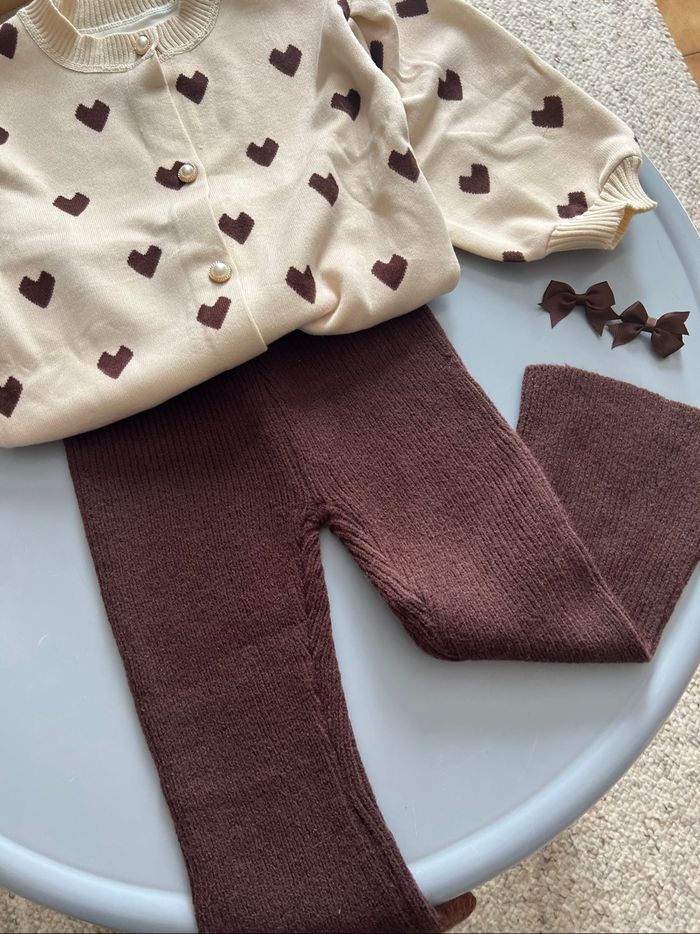 Ensemble chaud hiver fillette 4/5 ans - photo numéro 2