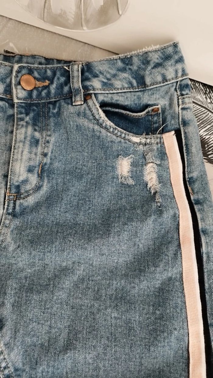 Jupe en jeans - photo numéro 2