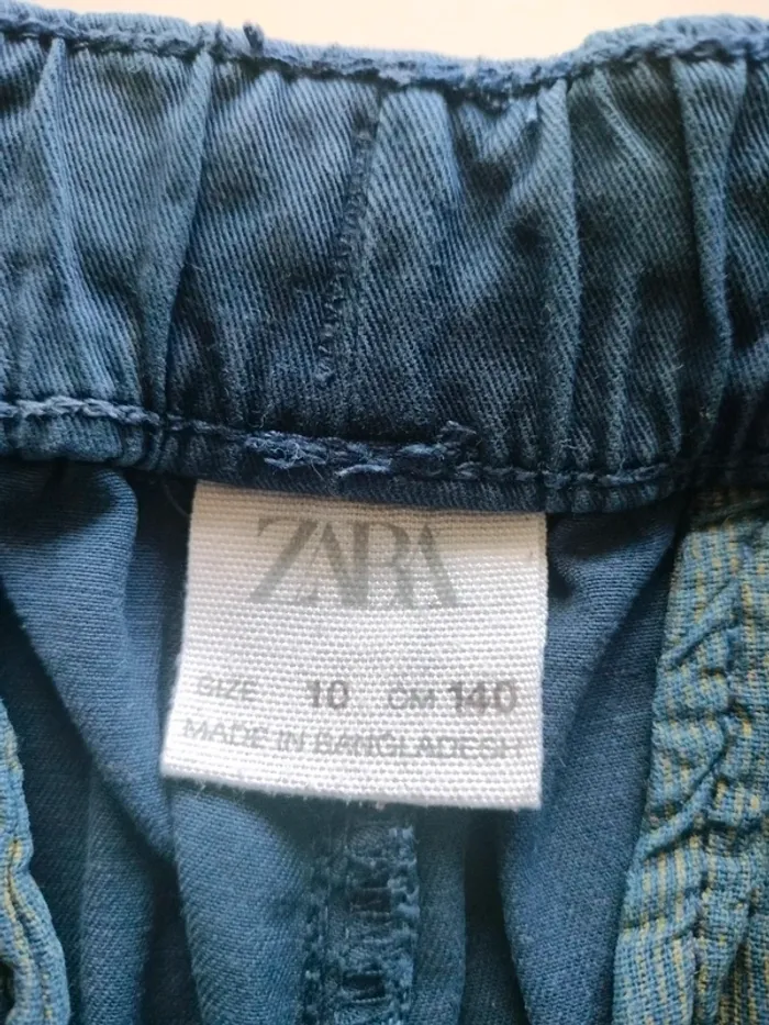 Pantalon bleu marine Zara 140cm - photo numéro 4