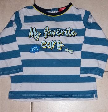T-shirt ML garçon 24 mois