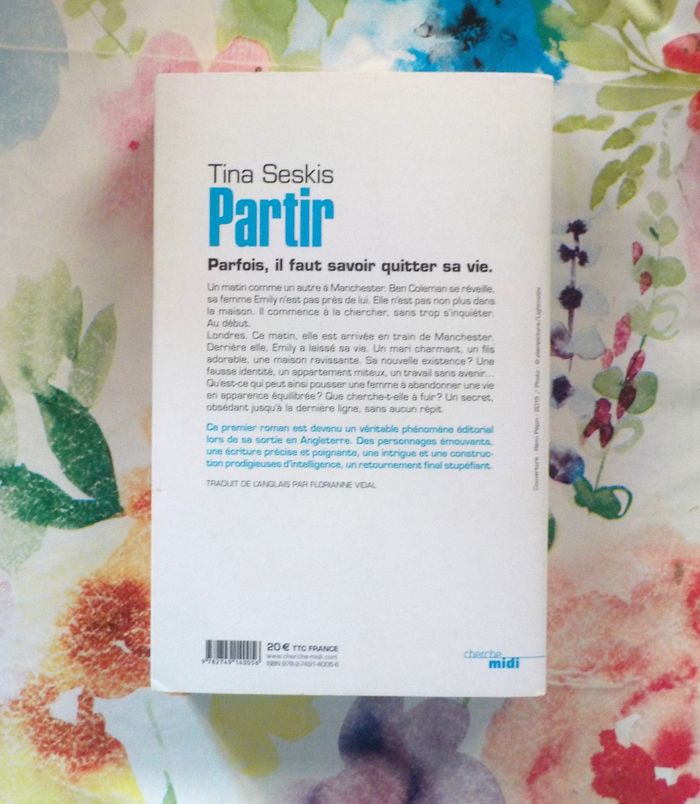 PARTIR de Tina SESKIS Ed. du Cherche-Midi - photo numéro 3