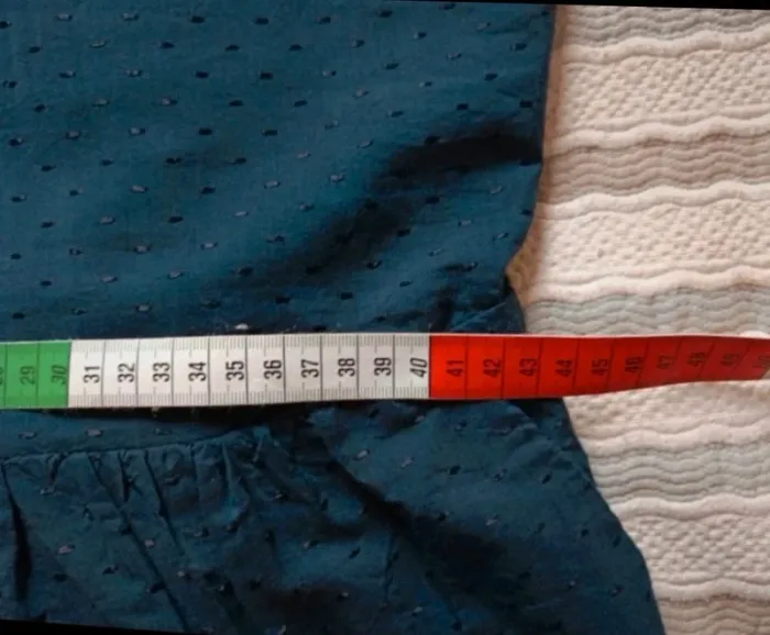 Robe bleu marine Galeries Lafayette t.36, viscose/coton - photo numéro 12