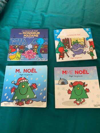 Lot livres monsieur madame noël