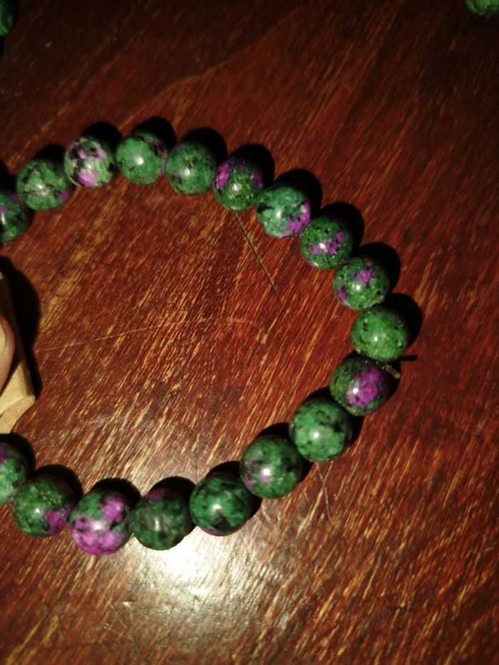 Bracelet épidolite zoisite - photo numéro 4