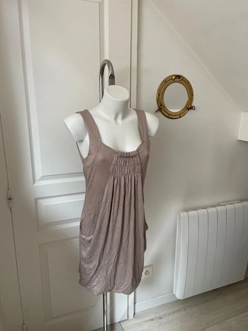 Robe beige