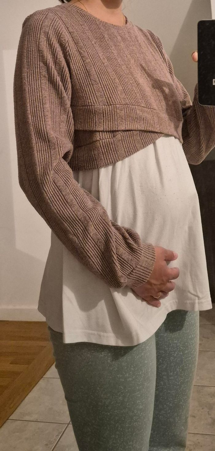 Haut maternité hiver