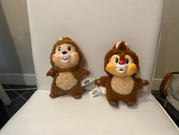 Porte clé peluche tic et tac