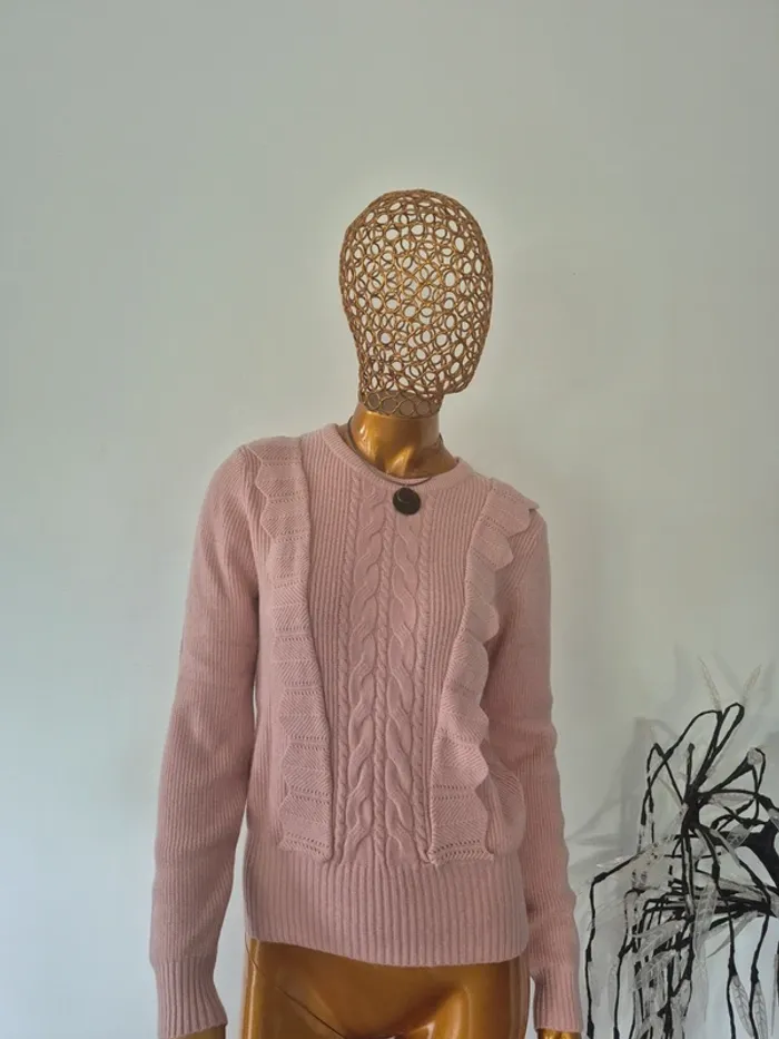 Pull Rose Femme Taille S/M