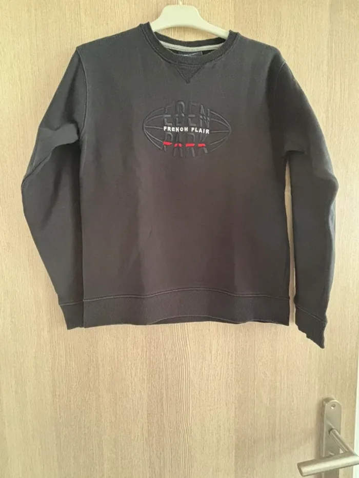 Pull en coton Éden Park bleu marine Taille 12 ans