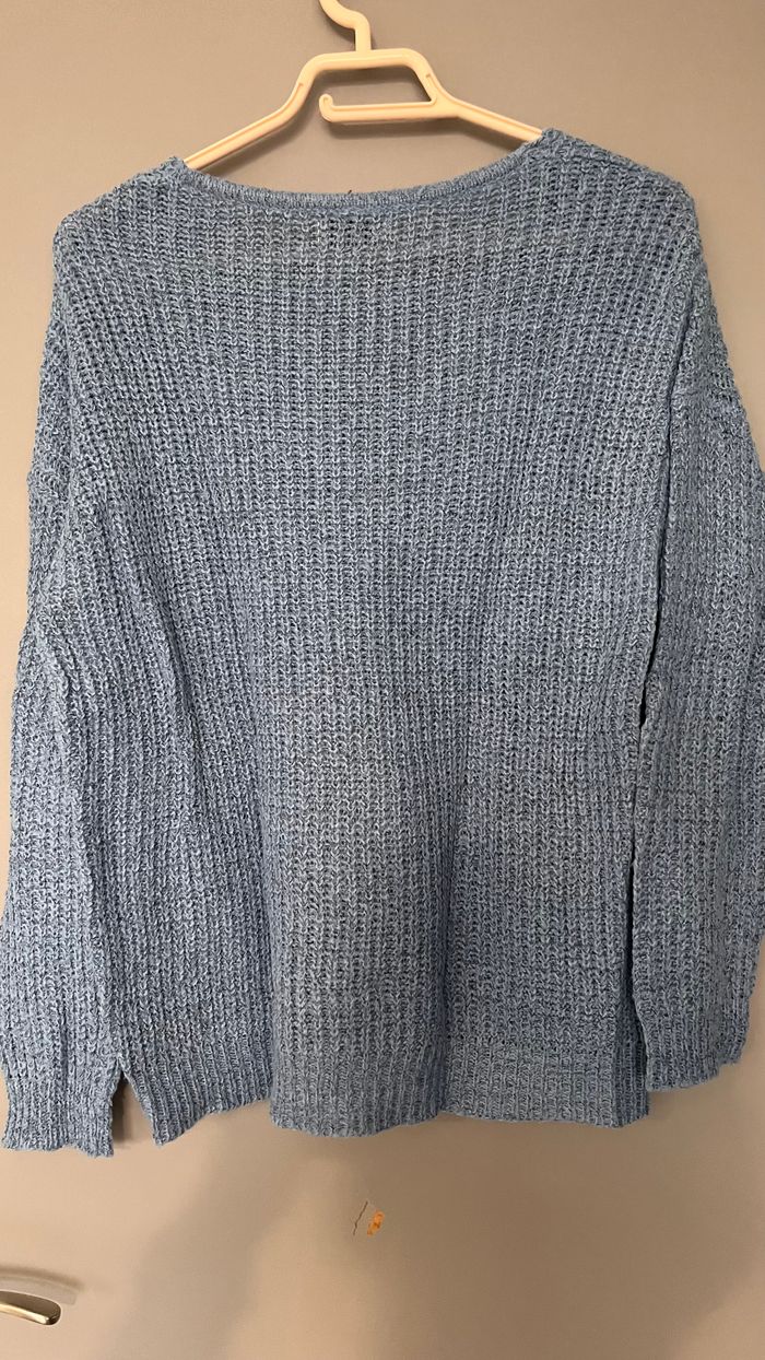 Pull col V Jacqueline de Yong T36 - photo numéro 4