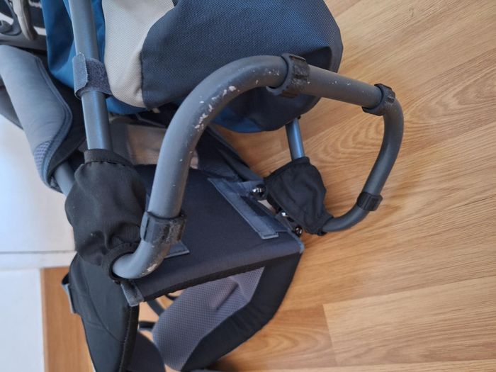 porte bébé deuter kid comfort lite avec repose-pieds - photo numéro 4