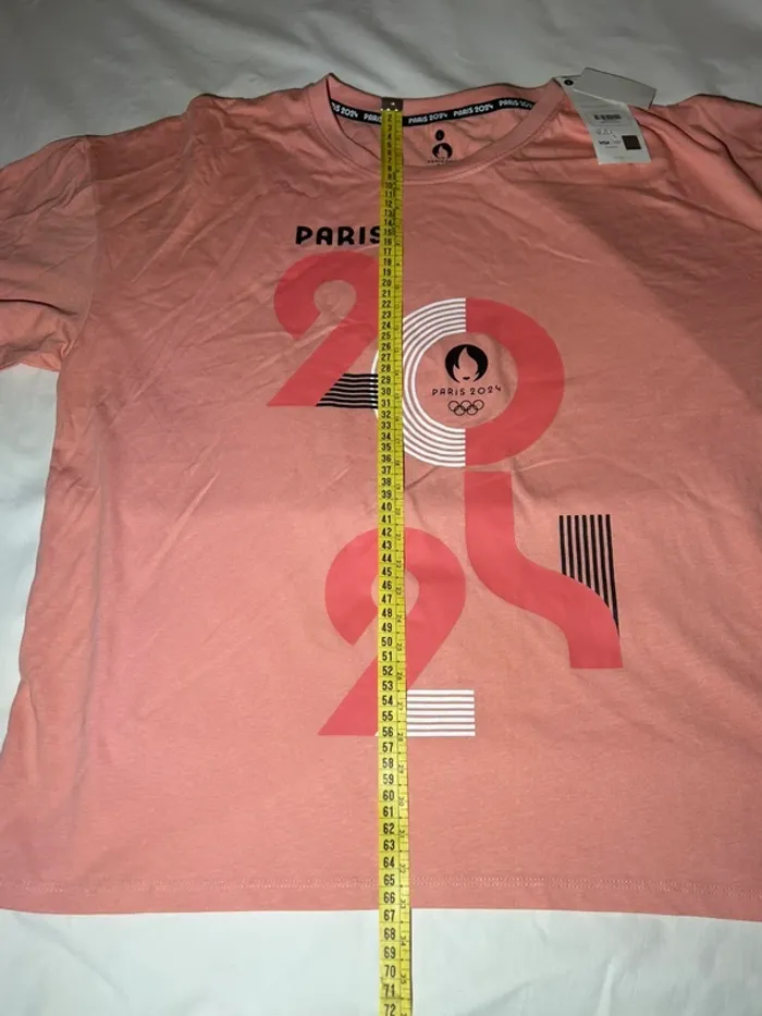 T-shirt rose jeux olympiques Paris 2024 - photo numéro 11