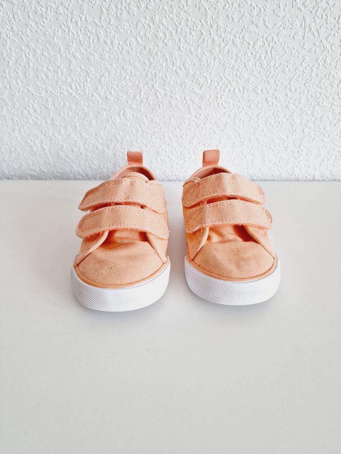 H&M - Tennis en toile - 24 - Rose pêche - photo numéro 3