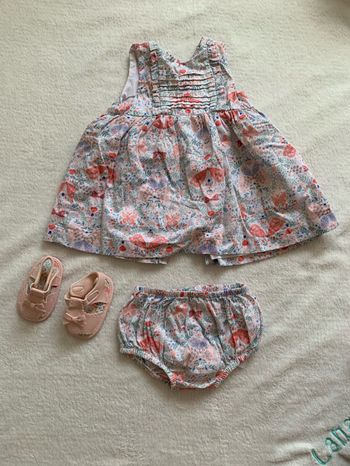 Robe sergent major fille 6 m