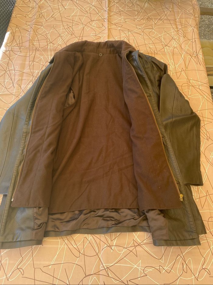 Veste  3/4 en cuir - photo numéro 2