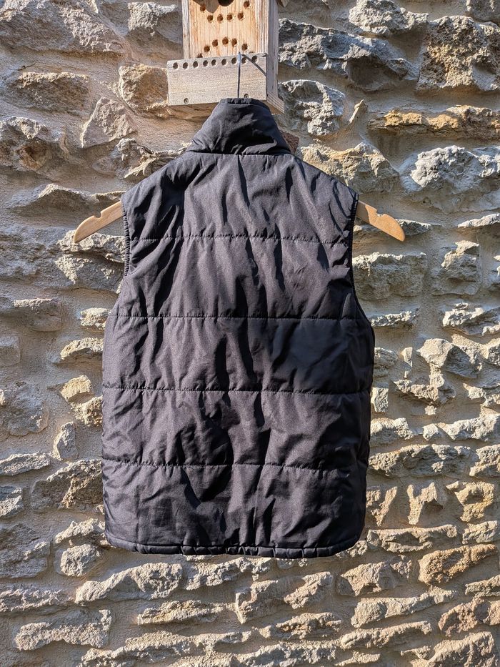 Veste sans manche Roxy enfant réversible 10 ans noire et motifs - photo numéro 9