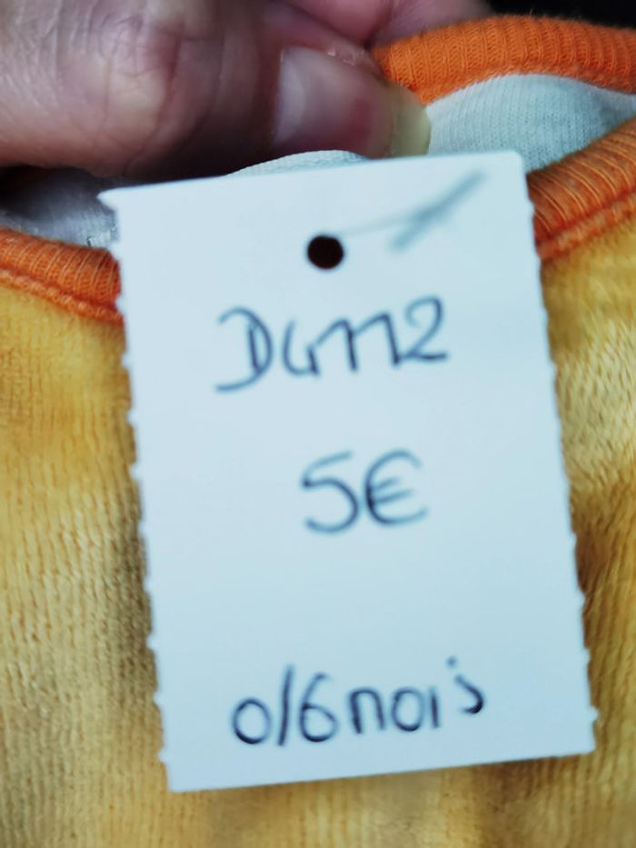 D4112 - gigoteuse garçon 0/6 mois - photo numéro 3