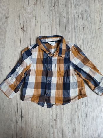 Chemise à carreaux