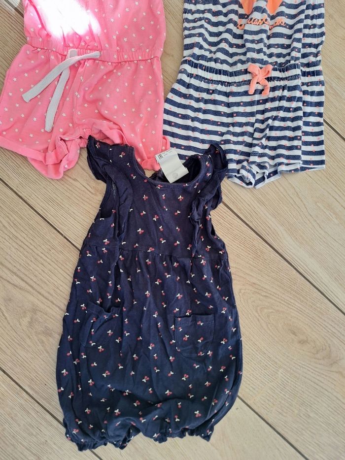 Lot combi-shorts été 18 mois fille - photo numéro 2