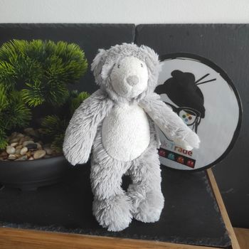 Moulin roty collection La bande à Basile ours gris blanc #geektradedoudou