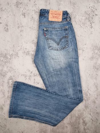 Jean Levi’s Strauss & Co 545 bleu – Taille 29x34 Femme (mesures en photos)