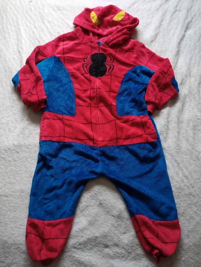 Combinaison polaire spiderman s301