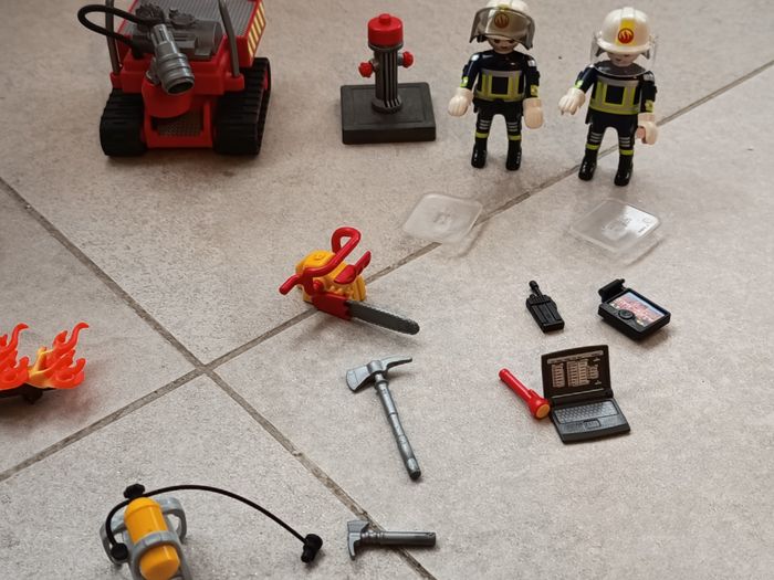 Calendrier avent playmobil pompier 5495 - photo numéro 3