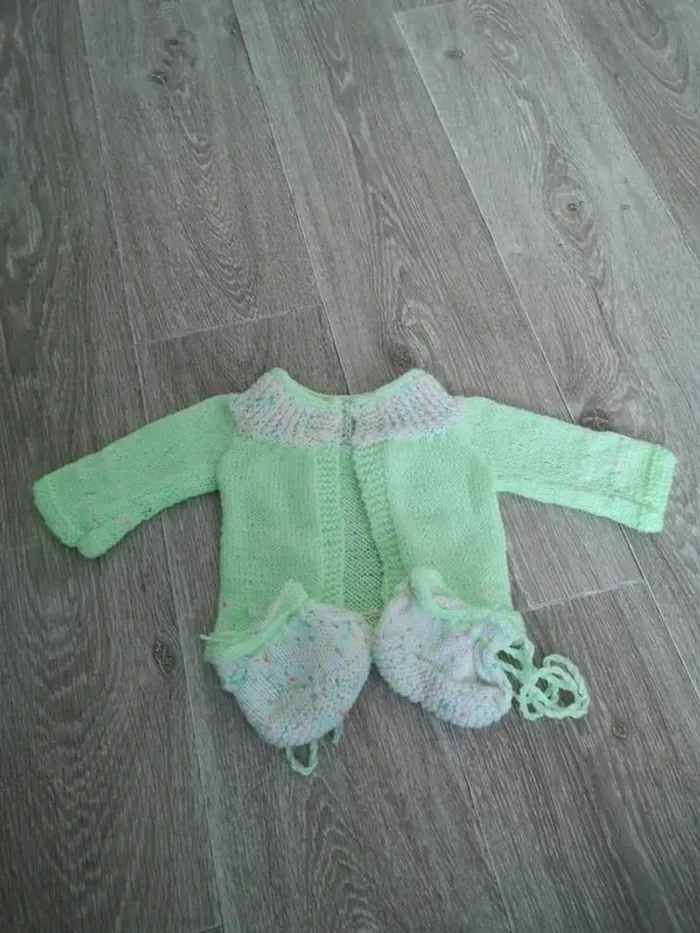 2 ensemble en laine