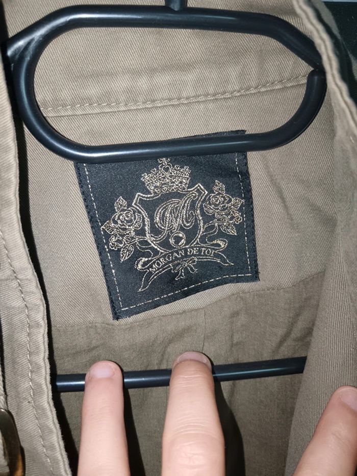 Veste femme Morgan kaki armée taille 40 - photo numéro 4