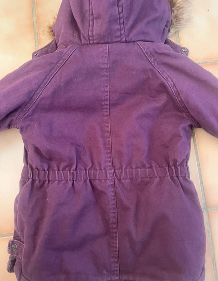 Manteau hiver parkas vertbaudet taille 6 ans - photo numéro 4