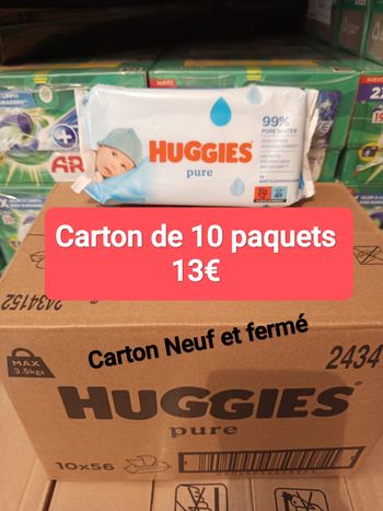 Lingettes bébé  Huggies