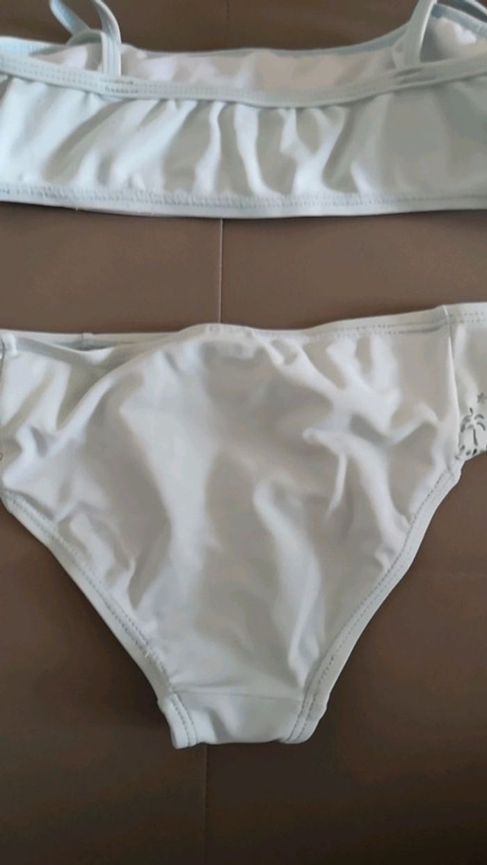 Maillot de bain 2 pièces bleu - photo numéro 4