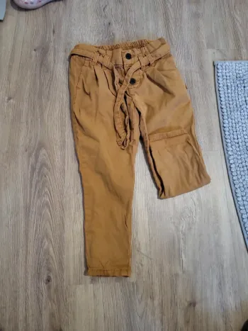 Pantalon camel okaidi 3 ans TBE