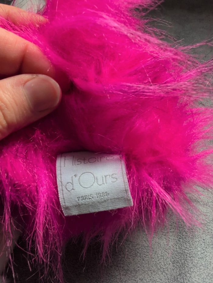 Peluche Flament rose - photo numéro 4