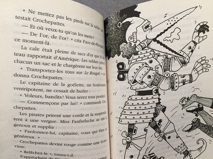 AA25-Livre: croche pattes le pirate NEUF - photo numéro 5