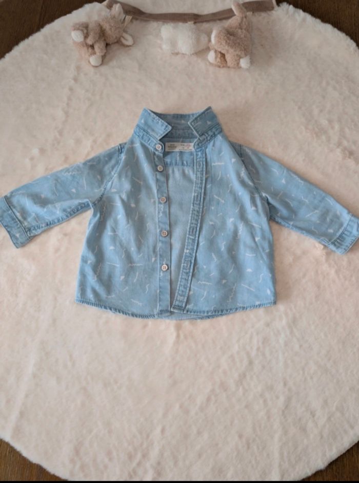 Chemise en jeans Zara 6 mois