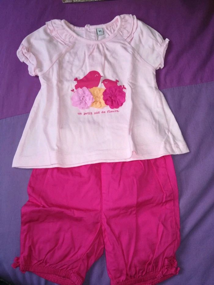 Ensemble t shirt et short