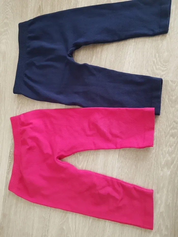 Lot de 2 leggins chauds taille 24 mois - photo numéro 10