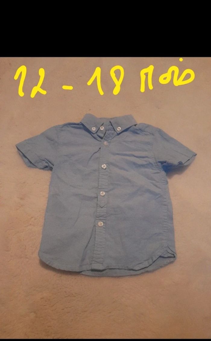 Chemise manches courtes