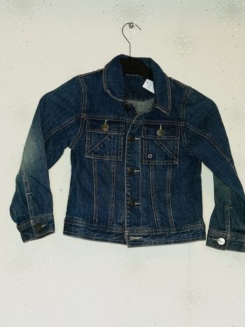 D3297 - veste en jeans garçon 6 ans