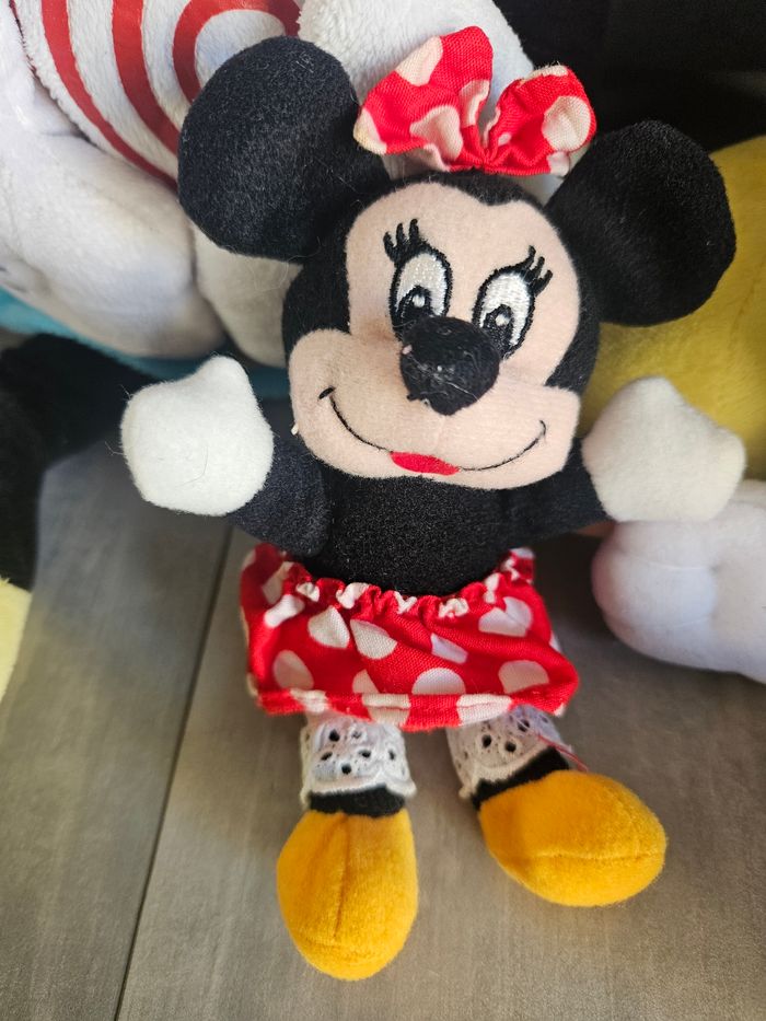 Lot peluches mickey Mouse et minnie - photo numéro 8