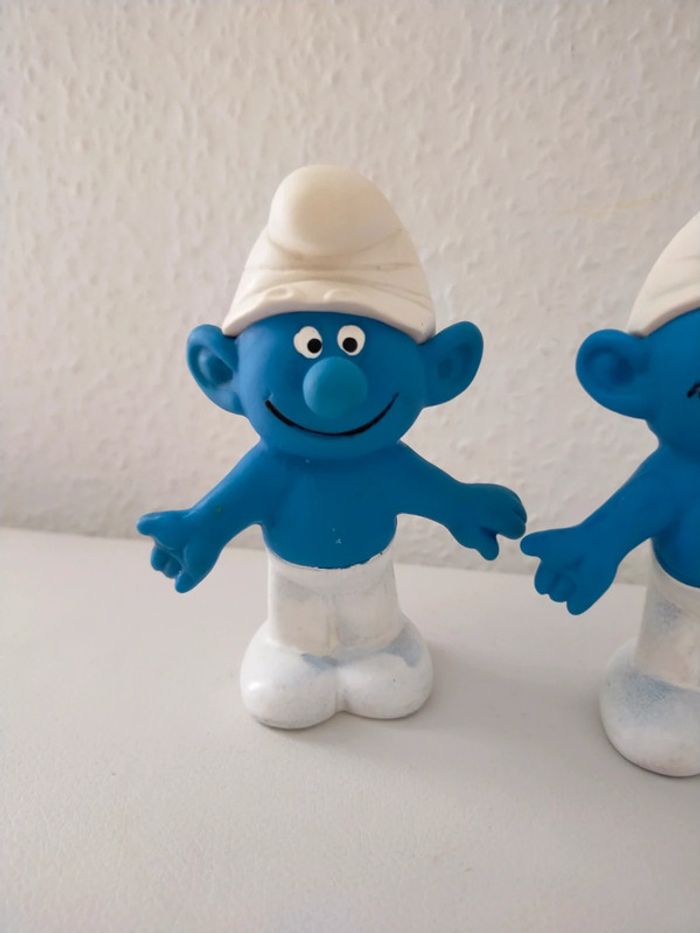 Lot de 2 Schtroumpfs pouet - photo numéro 2
