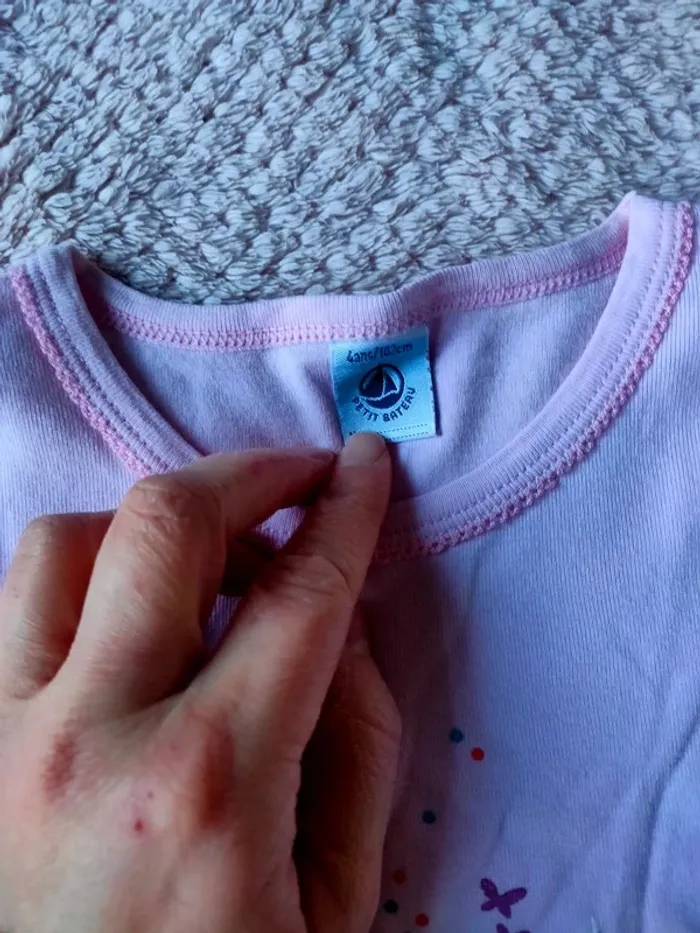 Maillot de corps Petit Bateau 4 ans - photo numéro 2